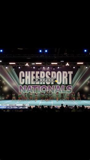 Stingray Allstars Yellow Level 4 Youth Team Performance