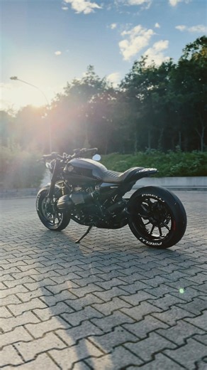 BMW R12 Race Cruiser - street legal custom build. Link in description