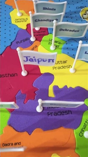 Mapology India With capitals #shorts #ytshorts #mapology #india #map #shortvideo #knowledge