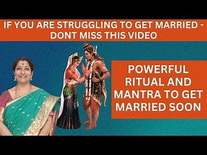Powerful Mantra To Get Married - Save Your Marriage | Shakti Awakening With Vidhyaa Prakash