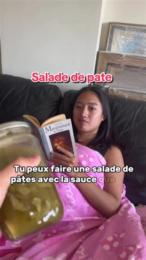 Salade de pâtes facile à préparer avec ma petite soeur