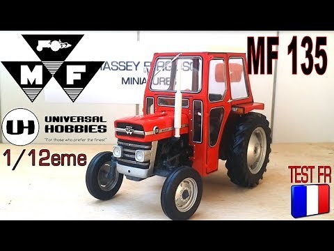 MASSEY FERGUSON 135 ► 1/16 Universal Hobbies ► Unboxing Présentation ► Tracteur Agricole Miniature