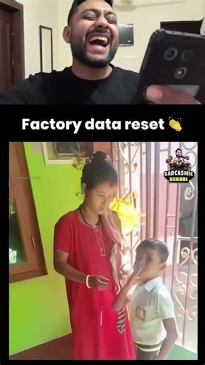 factory data reset 🤣..#funnyreels #comedyvideos #memes #funny #travelmunda