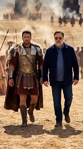 Then & Now: Gladiator ⚔️🔥 Visuals by @junkboxai | Junkboxai