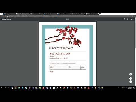 Nintex for Office 365 Document Generation with a List Item Attachment