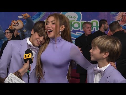 Shakira and Her Sons GUSH Over Collabing on Zootopia 2 (Exclusive)