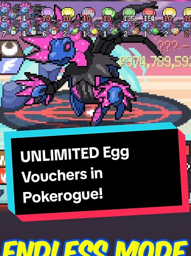 How to get UNLIMITED Pokerogue Egg Vouchers!!! #pokerogue #shinypokemon #egg #egggacha #gacha #unlimited #pokemonchallenge #pokemontiktok #pokemon #tips #pokerogueticketglitch