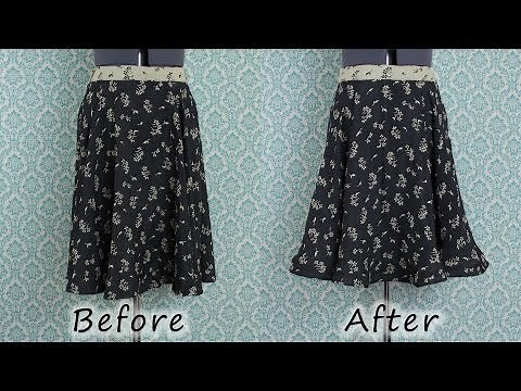 How to Sew Horsehair Braid into a Hem