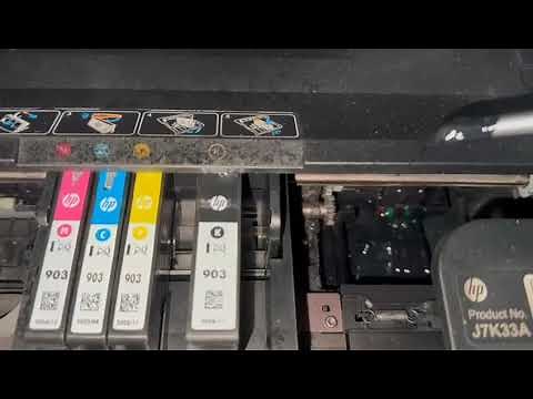 hp Officejet pro 6960 printhead clean