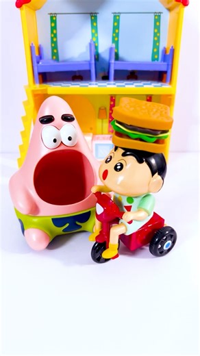 Satisfying Video Unboxing and Review Patrick Star, Shin Chan Cute Toys! ASMR #shinchan #toys