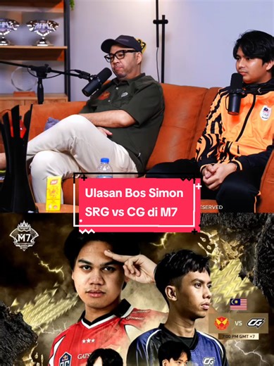 Pendapat Bos Simon tentang peluang CG di M7 & kerisauan BO1 mungkin jadi kelemahan SRG . SRG vs CG di match pertama mereka di M7 - 10 Januari 2026. credits: Podcast Langgar di yt Todak Gaming #MLBBM7 #MLBB #srg #cgesports #M7