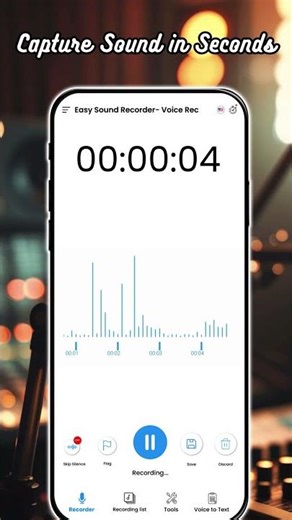 Easy Sound Recorder – Best Voice Recording App for Clear Audio