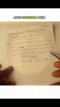 Momentum & Collisions Explained | 2026 South West Mock Q4 | iPrep GCE Academy Douala | +237683403319