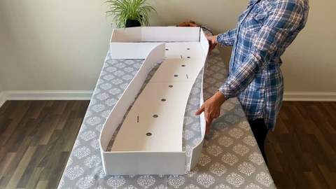 4FT Marquee Light Up Numbers Pre-Cut Frame Giant Marquee Numbers 5, Mosaic Numbers for Balloons, 15th 25th 50th 65th Birthday Decorations for Women Men, 50th Anniversary Decorations, Party Decor