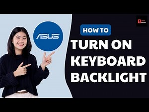 How To Turn On Keyboard Backlight On Asus Laptop ! Enable Keyboard light