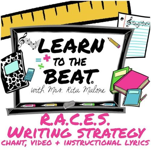 R.A.C.E.S. Strategy Chant Lyrics & Video by Learn to the Beat with Rita Malone