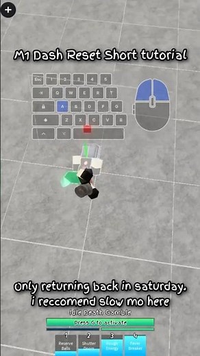 M1 Reset Dash jjs tutorial #jjk #jjs #jujutsushenanigans #jujutsukaisen #roblox