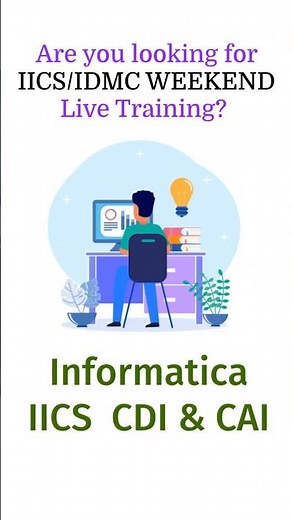 IICS IDMC Weekend Online Training | Are you looking for IICS Live Training?