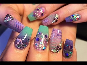 Mermaid Nail Tutorial