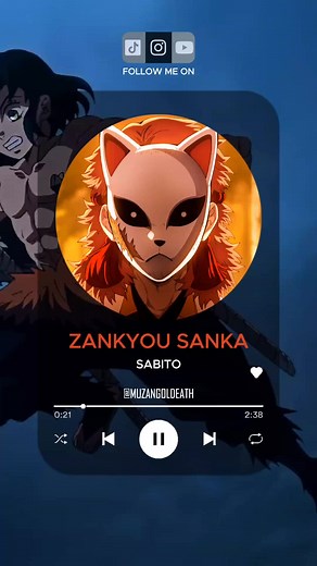 Sabito - Zankyou Sanka (Demon Slayer Opening 3) AI Cover