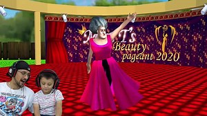 SCARY TEACHER vs. FAT GAS!  FGTeeV Ruined her Date Again! (Miss T Chapter 5 Gameplay _ Skit)