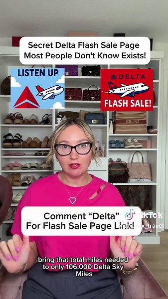 Comment “DELTA” and I’ll send you the direct link to Delta’s secret flash sale page ✈️ Right now, Delta is running a Delta One flash sale to Europe from tons of U.S. cities and this is a page most people don’t know exists. If you have Delta SkyMiles, check this page ASAP to see what deals are available from your airport. And if you have an eligible Delta credit card, you can get 15% off eligible award bookings. Follow @taytrox_travel for more points, miles, and travel deals!