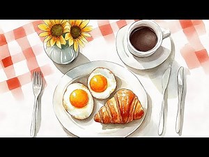golden morning nostalgia ☕ | cozy vintage jazz & oldies | warm 1950s breakfast vibes
