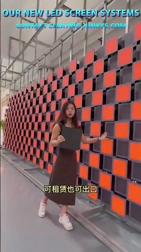 This LED Advertising Tech Is Unreal 🤯 #Kinetic #ledscreen