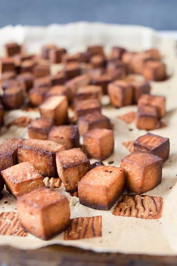 Easy Baked Tofu (20 Minutes!)