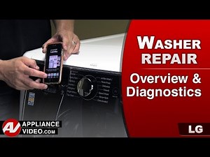 LG WM9000HWA Washer - Overview and Diagnostic Mode