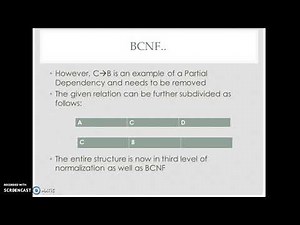 Normalization - Higher Normal Forms