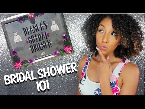 BRIDAL SHOWER 101! Everything You Need To Know!| BiancaReneeToday