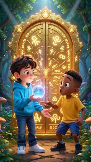 The Magic Door Mystery! 😲 #shorts #cartoon