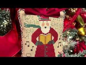 Flosstube 22: Prairie Schooler Santa Tree