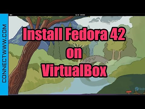 How to Install Fedora 42 on VirtualBox | Fedora Linux 42 Workstation