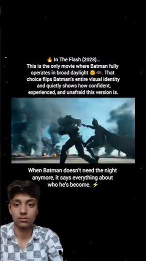 Why Does Batman Fight in Daylight in The Flash (2023)?