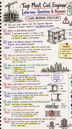 🏗️ Civil Engineering Interview Questions & Answers | Civil Engineer Job Interview