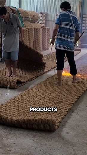 How Vietnam Turns Coconut Waste Into Amazing Eco-Friendly Mats 🌴