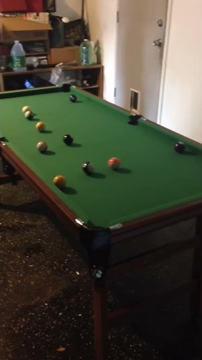 6 ft folding pool table