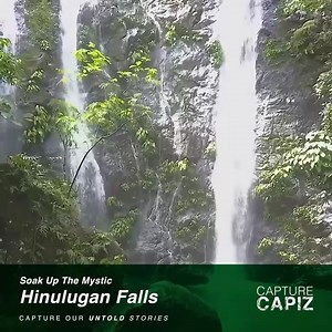 Hidden in between the lush greenery and mountains of Brgy. Tabun-acan, Pilar is the pride of Capiz: the Hinulugan Falls. The 42-feet high waterfall is named after the Hiligaynon root word, ‘hulog’ which means ‘to fall.’ This hidden gem is just 45 minutes away from the poblacion of Pilar. #CaptureOurUntoldStories #CaptureCapiz | Capiz Tourism and Cultural Affairs