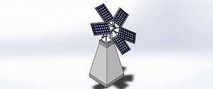 This smart solar flower just brightened our day! ☀️ Thank you to Aadil Sayyed Yılmaz for 3D modeling this captivating design on SOLIDWORKS. | Dassault Systèmes