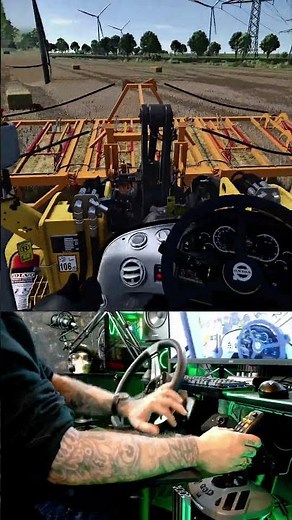 LS25 Nordmarsch Reload | Stroh-Quaderballen sammeln mit Volvo L120H & Rambo 6KD – Teil 1