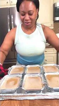 How make Jamaican cornmeal pudding#shorts