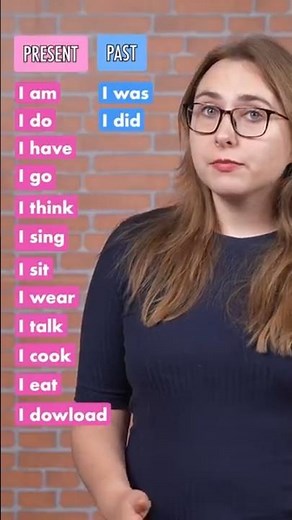 Present vs Past Tense in English #learnenglish #viralshorts #languagelearning