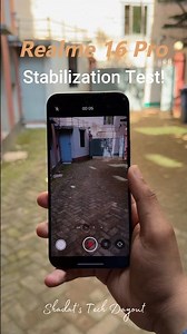 Realme 16 Pro Stabilization Test! 🎥 #shorts #shortvideo #realme16pro