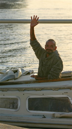 Meet Joe Malinowski, also known as Lt. Dan, who had everyone on social media worried about his safety during Hurricane Milton. | USA TODAY