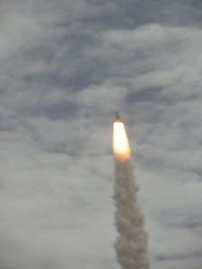 Space Shuttle Atlantis Rockets Into History