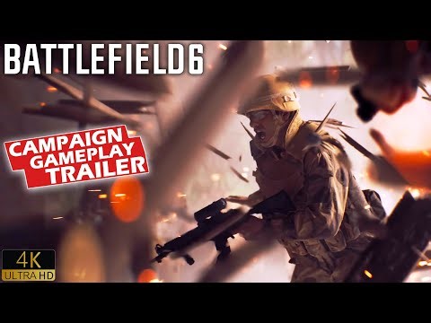 Battlefield 6 Action-Packed Campaign Gameplay Trailer - 4k