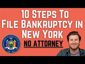 How to File Bankruptcy in New York Without An Attorney