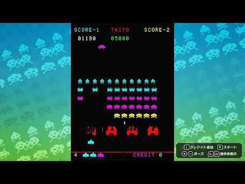 スペースインベーダーpartII 三面で終了：無言ライブ配信